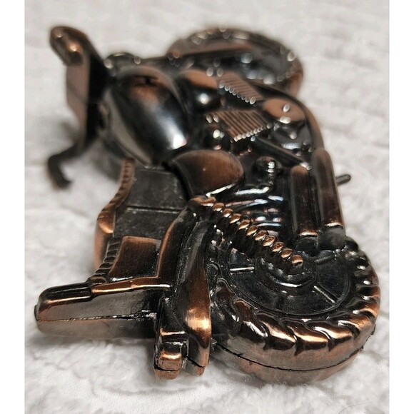 Cool & Collectible VINTAGE Harley DieCast Metal MOTORCYCLE Replica Torch LIGHTER - Picture 5 of 9